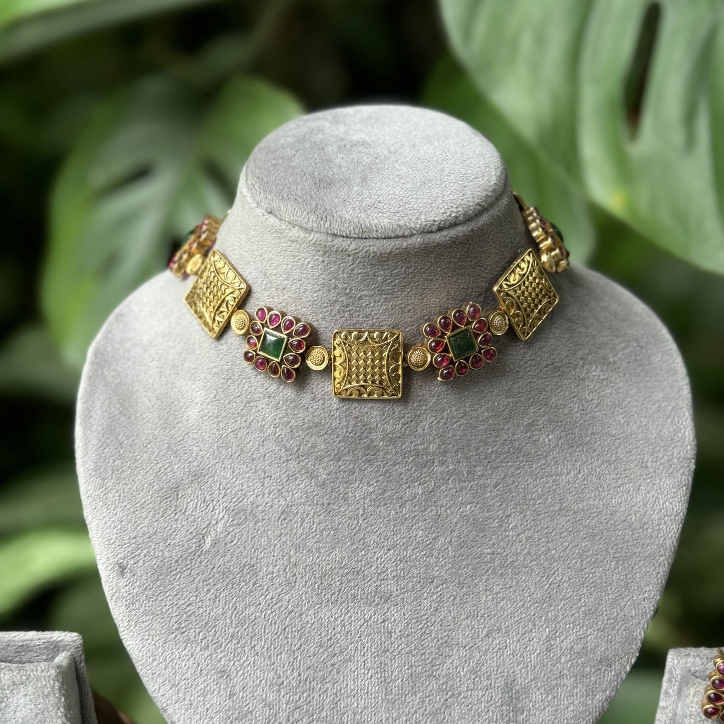Multi Square necklace