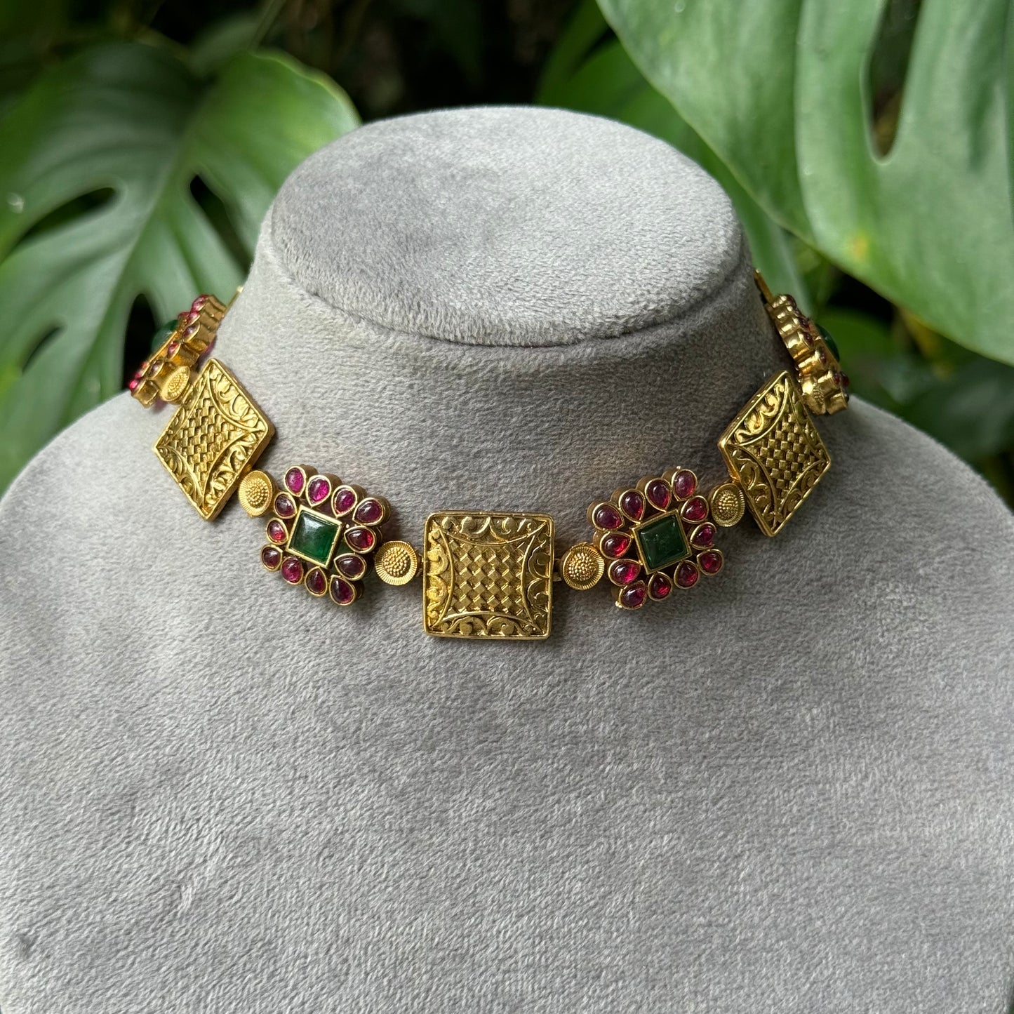 Multi Square necklace