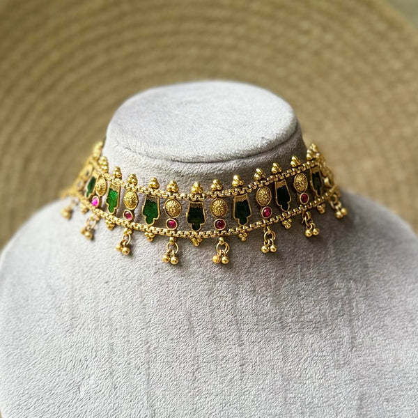 Palakka choker -GREEN