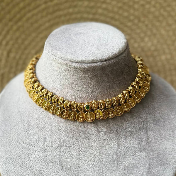 Elephant coin choker