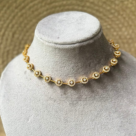 Floral AD NECKLACE