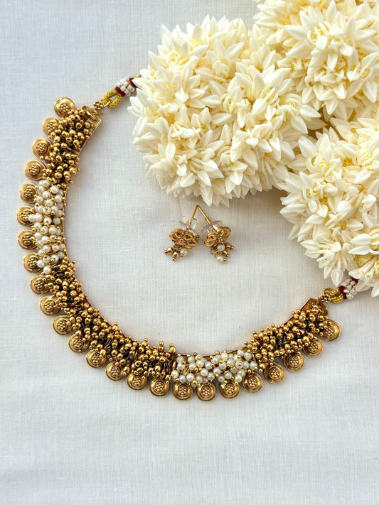 PEARL GOLD NECKSET
