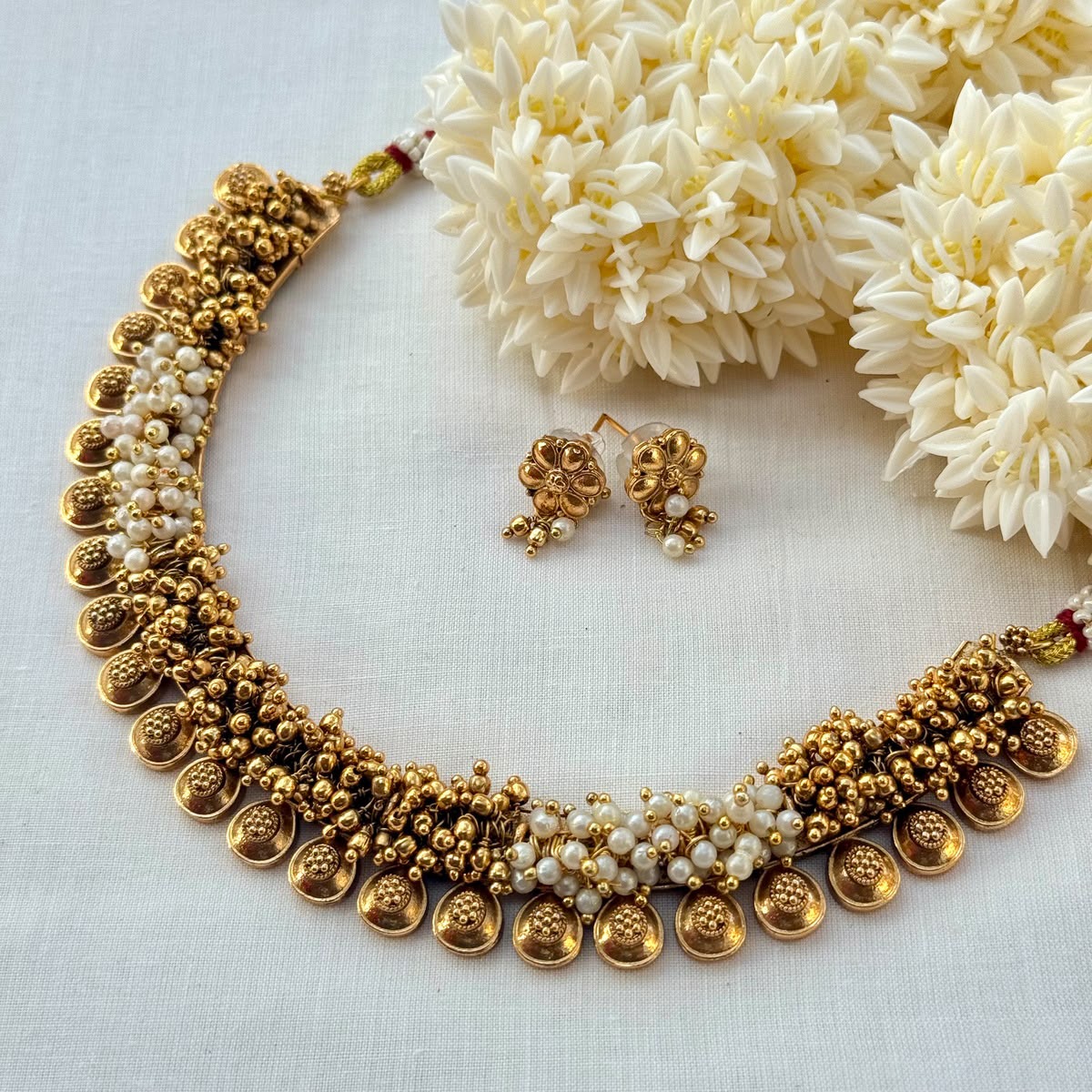 PEARL GOLD NECKSET
