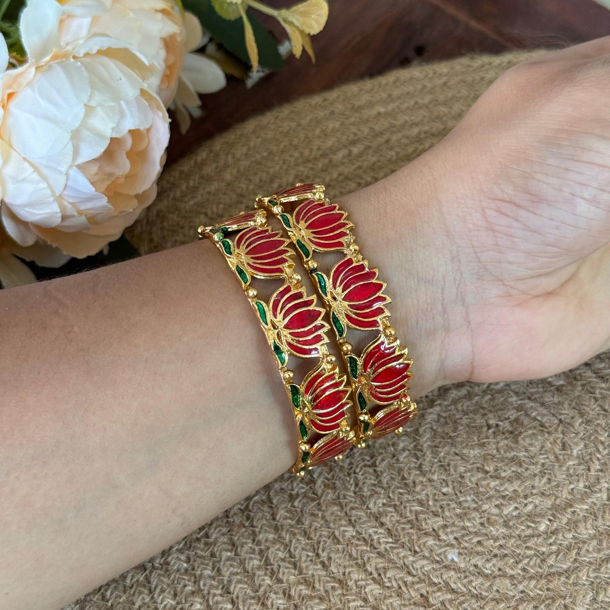 Multi Lotus Bangle