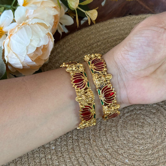 Lakshmi Lotus Bangles