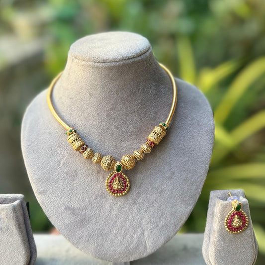Hasli with lakshmi pendent -N13