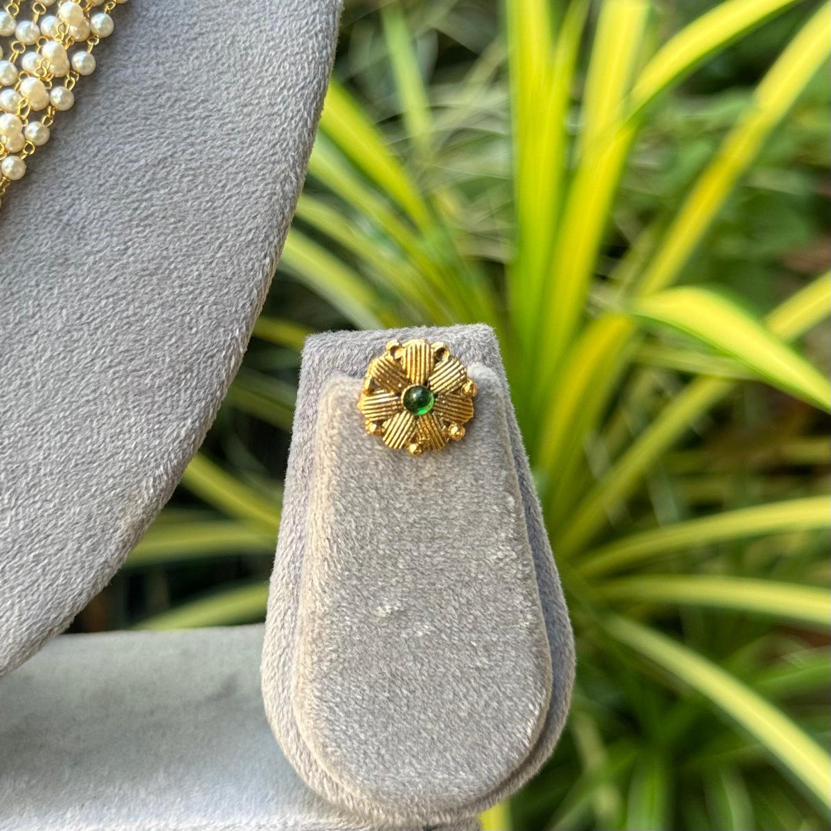 Pearl Layer Chain Green -N15
