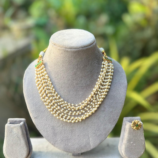 Pearl Layer Chain Green -N15
